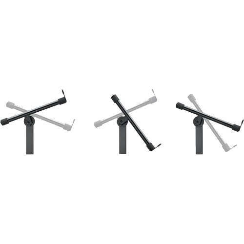 Hercules Stands Auto-Lock Z-Style Keyboard Stand with EZ-Lok Tier — view 4