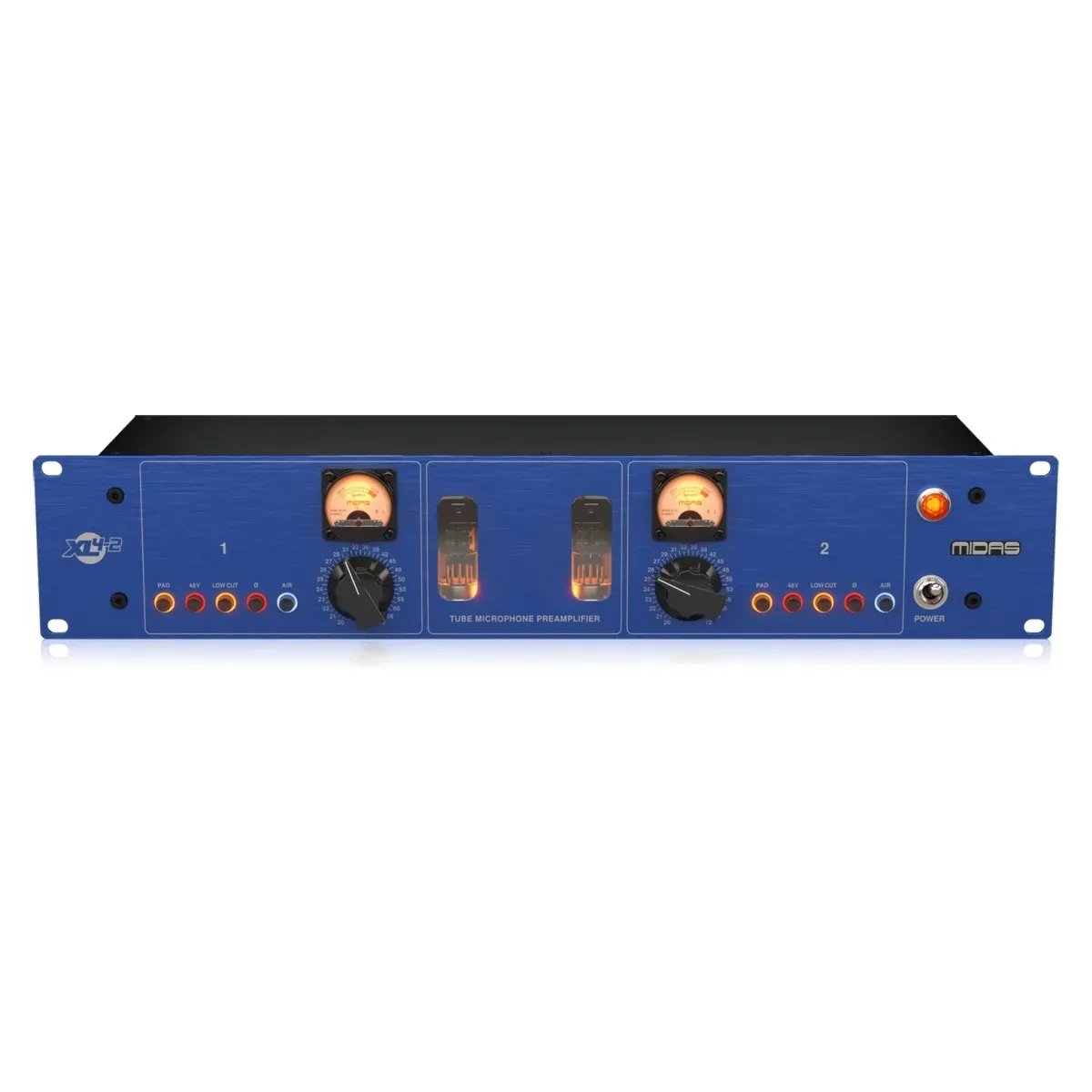 Midas XL4-2 2-Channel Vacuum Tube Microphone Pre-Amp — view 2