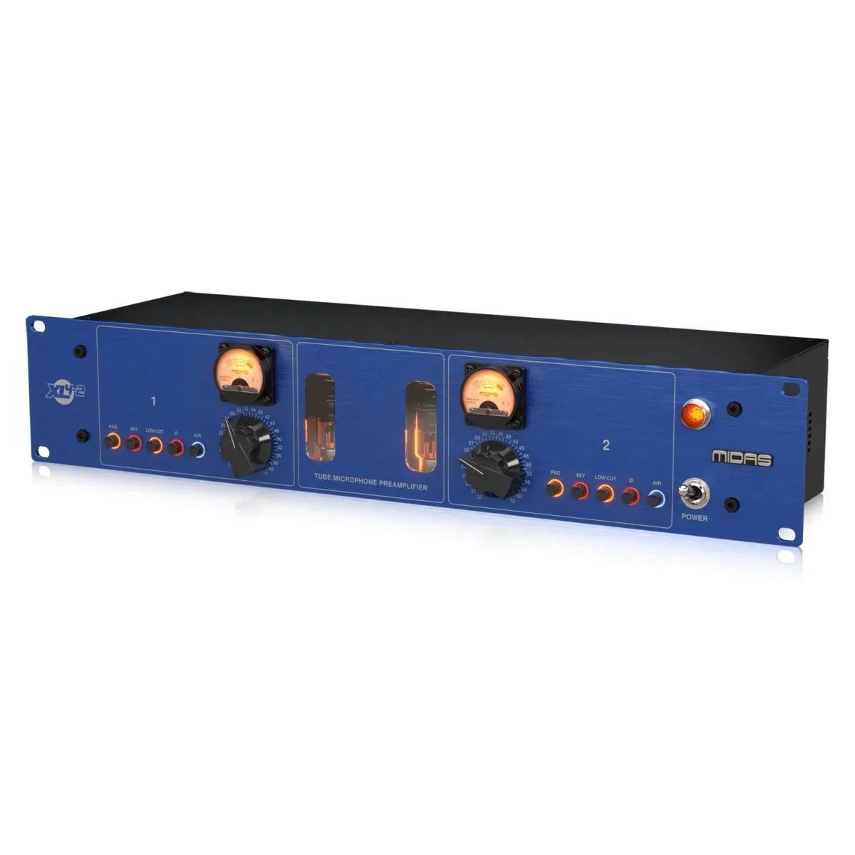 Midas XL4-2 2-Channel Vacuum Tube Microphone Pre-Amp — view 3