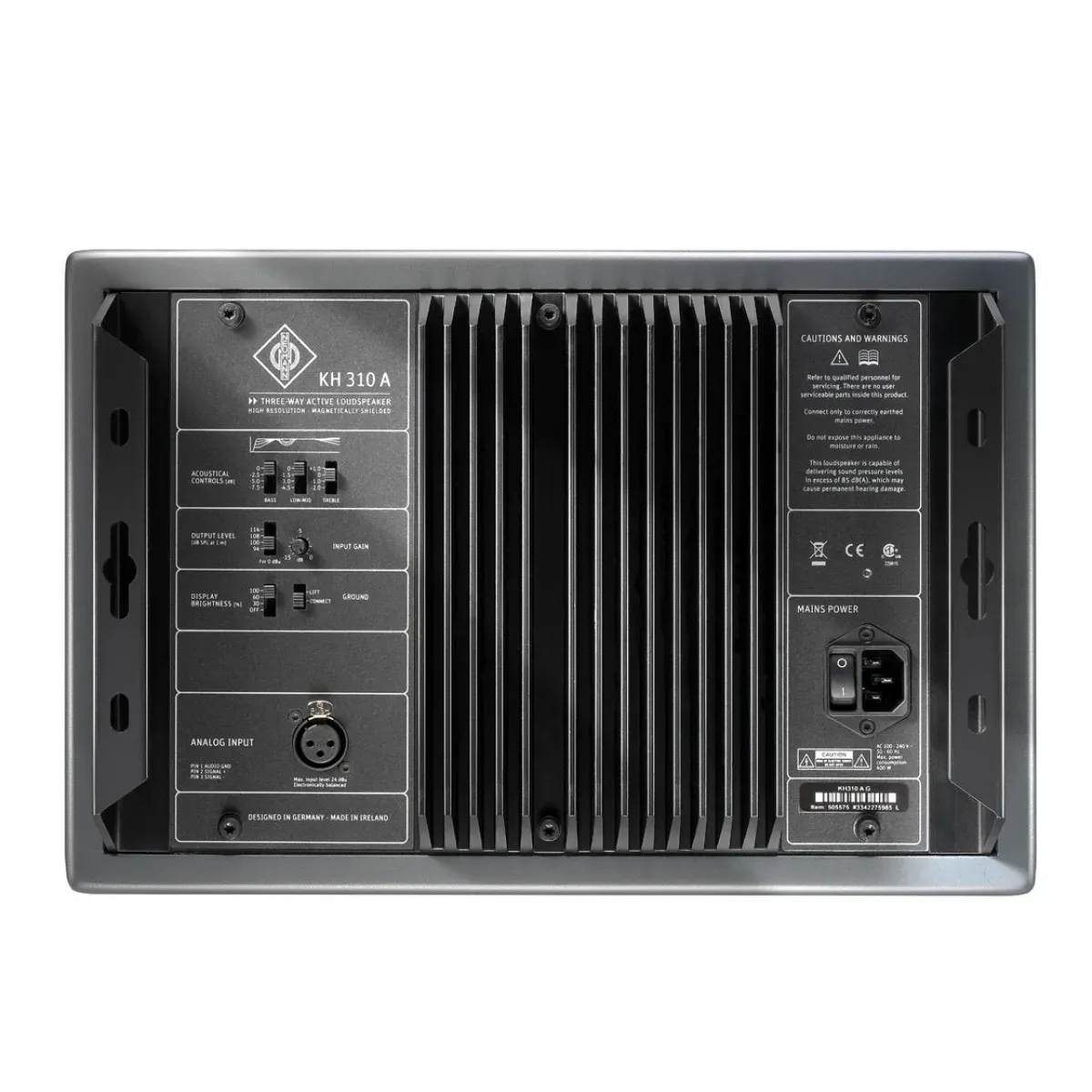 Neumann KH 310 8.25 inch 3-way Powered Studio Monitor - Right — view 3