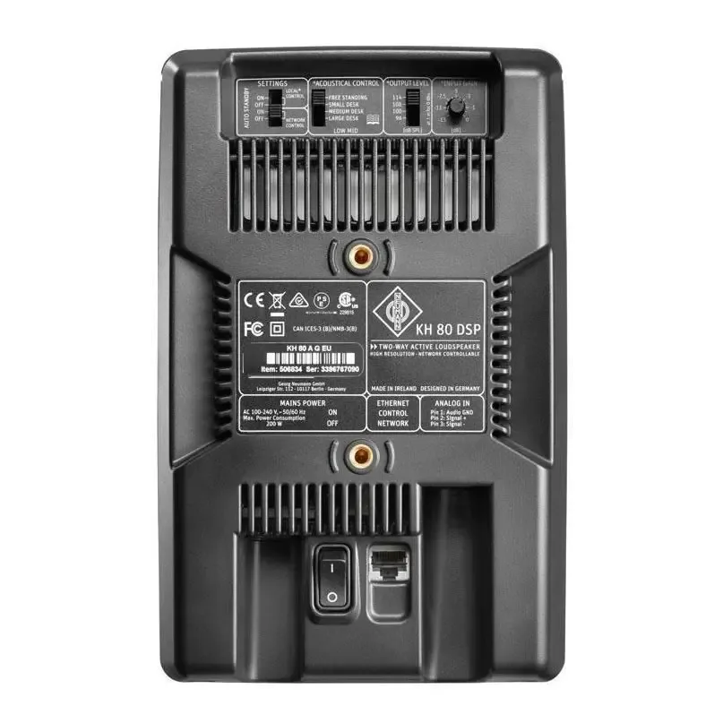 Neumann KH 80 DSP 4 inch Powered Studio Monitor (Each) — view 3