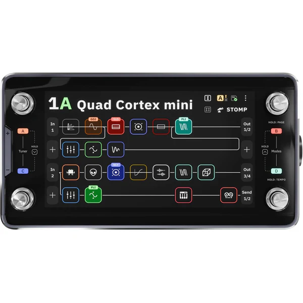 Neural DSP Quad Cortex Mini Modeling and Effects Processor — view 1