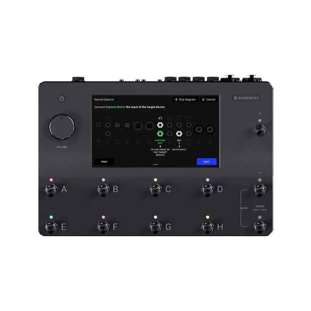 Neural DSP Quad Cortex Digital Amp Modeling and Multi-Effects Floorboard