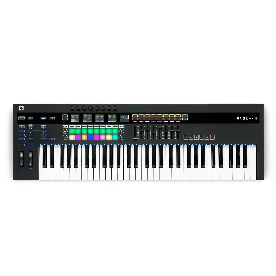 Novation 61SL MkIII Keyboard Controller with Sequencer — view 1