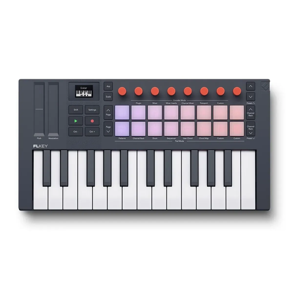 Novation FLkey 2 Mini 25 MIDI Keyboard Controller for FL Studio