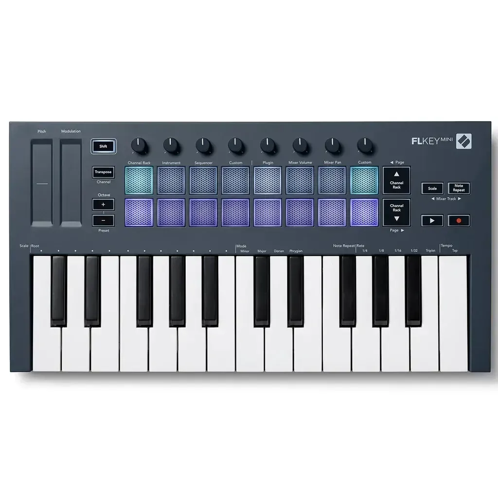 Novation FLkey Mini 25-Key Keyboard Controller for FL Studio — view 1