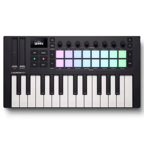Novation Launchkey Mini 25 MK4 Keyboard Controller — view 1