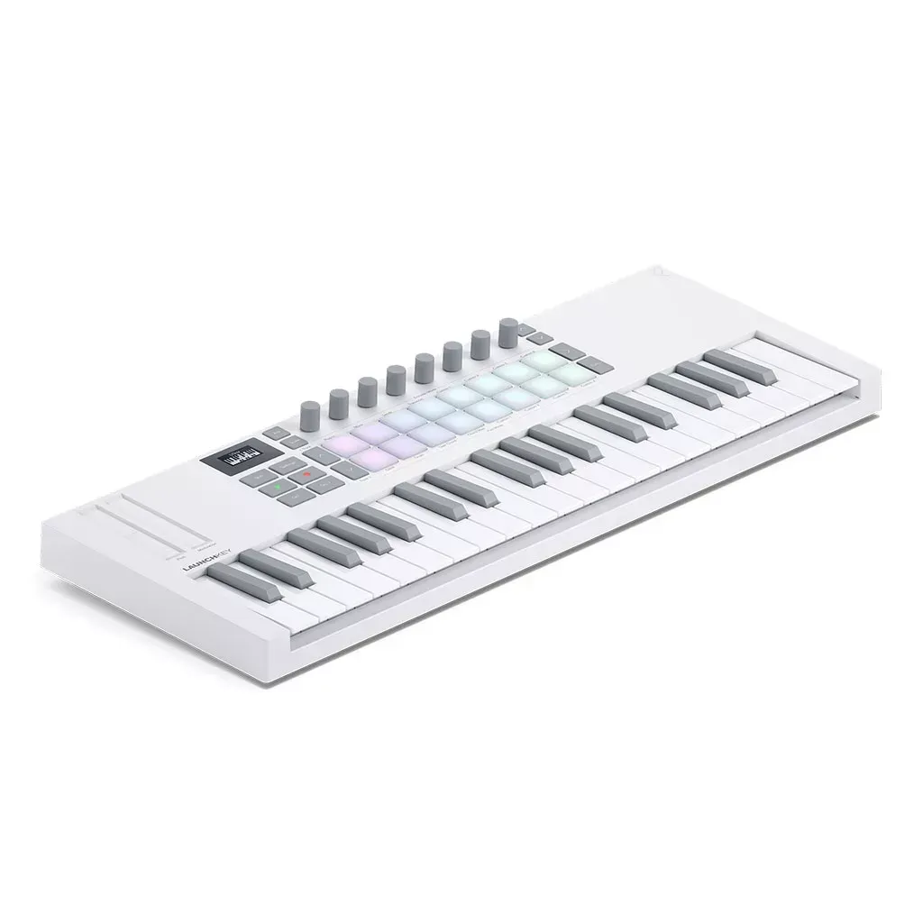 Novation Launchkey Mini 37 MK4 37-Key Keyboard Controller — White — view 2