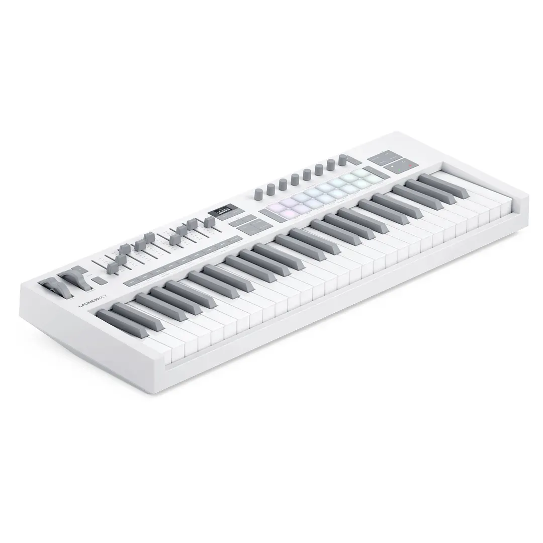 Novation Launchkey 49 MK4 49-Key Keyboard Controller — White — view 2