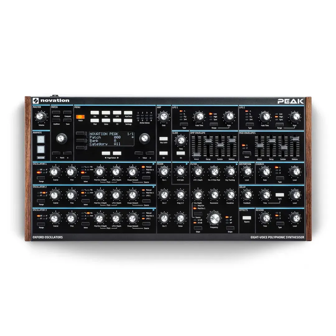 Novation Peak Polyphonic Desktop Synthesizer — view 3