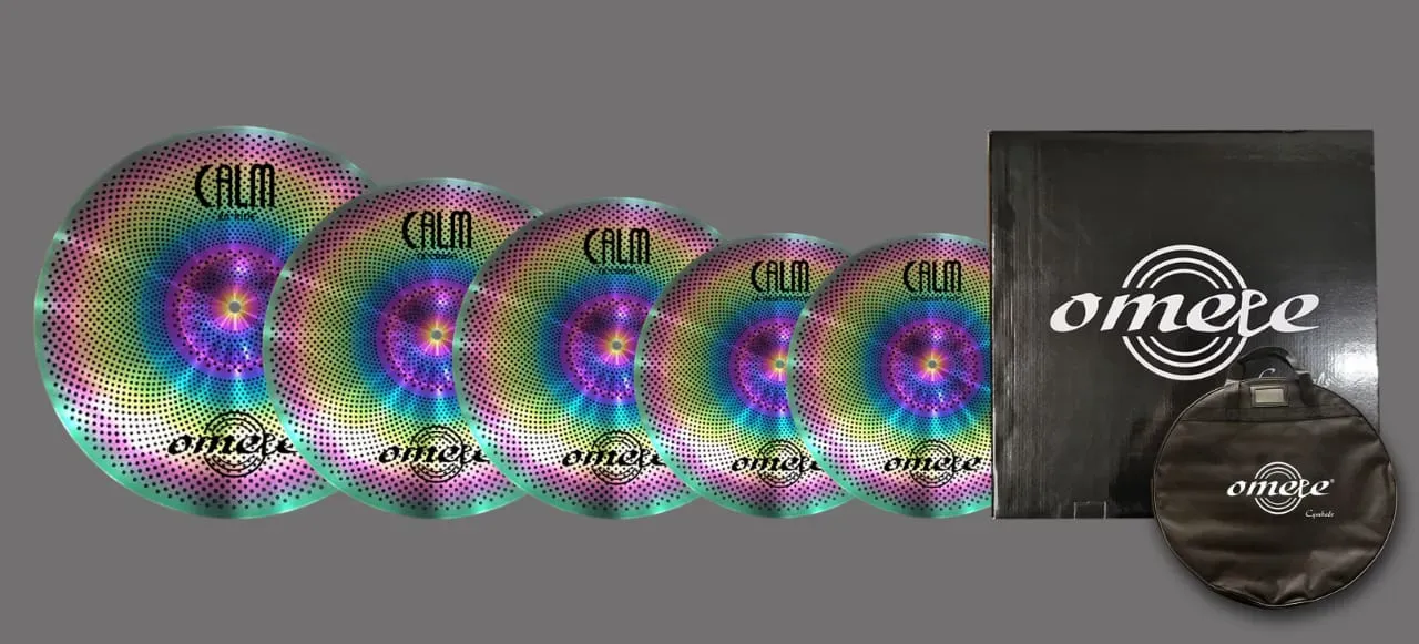 Omete Calm Series Low-Volume Cymbal Pack Multi Colour — view 2
