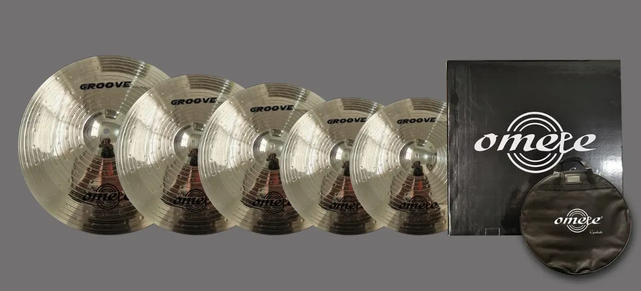 Omete Groove Series Cymbal Pack — view 2