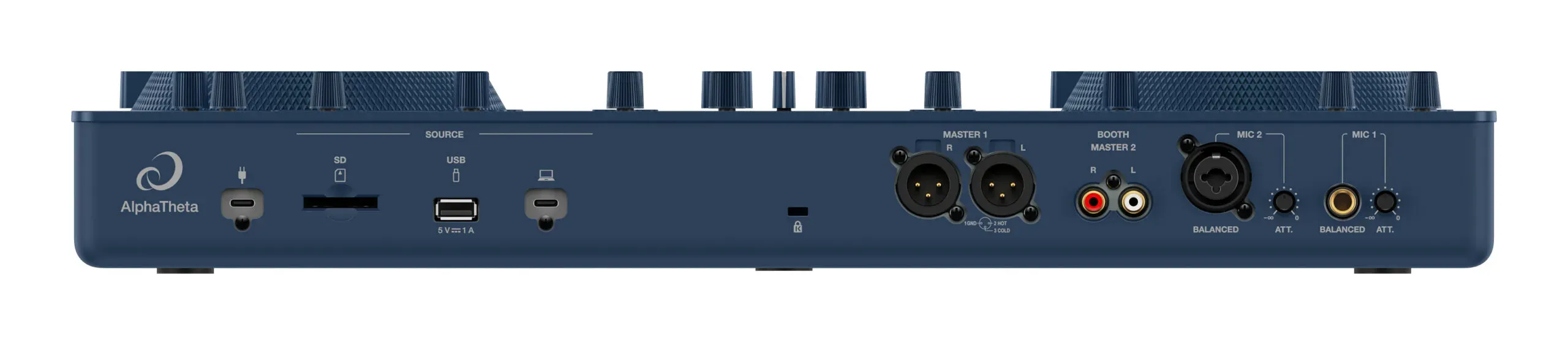 AlphaTheta- Pioneer Omnis Duo 2-deck Portable DJ System — view 3
