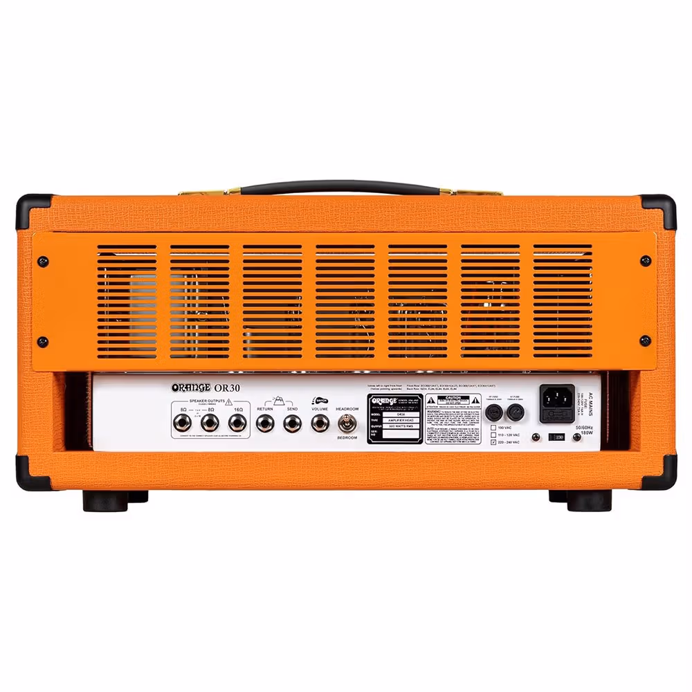 Orange&nbsp;OR30 30-watt 1-channel Tube Amplifier Head – Orange — view 4