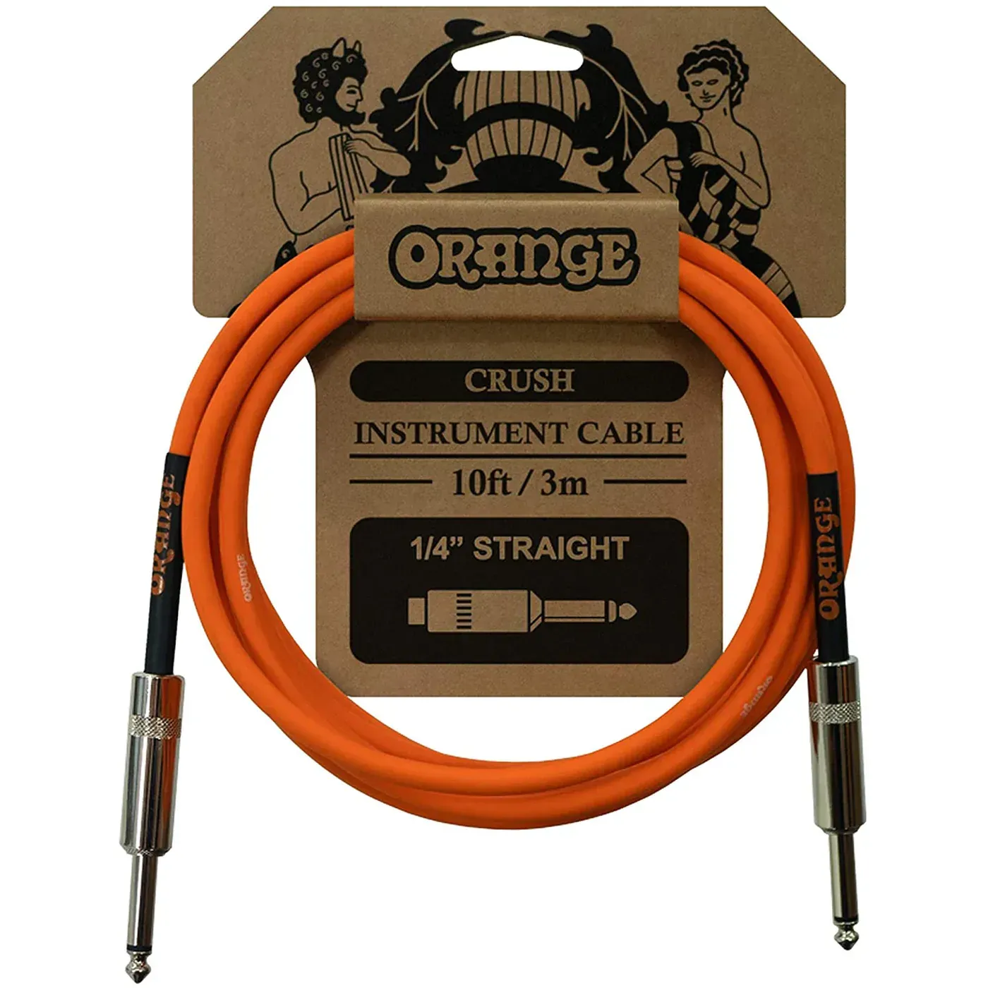 ORANGE CRUSH CABLE 10FT STR JACK