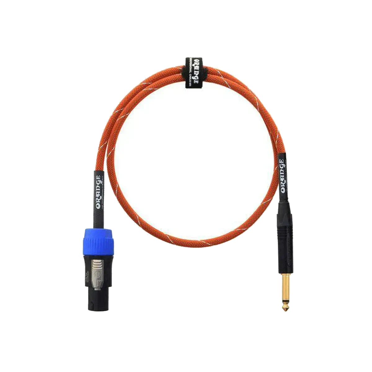 ORANGE CABLE SPEAKER JACK/SPEAKON 3FT