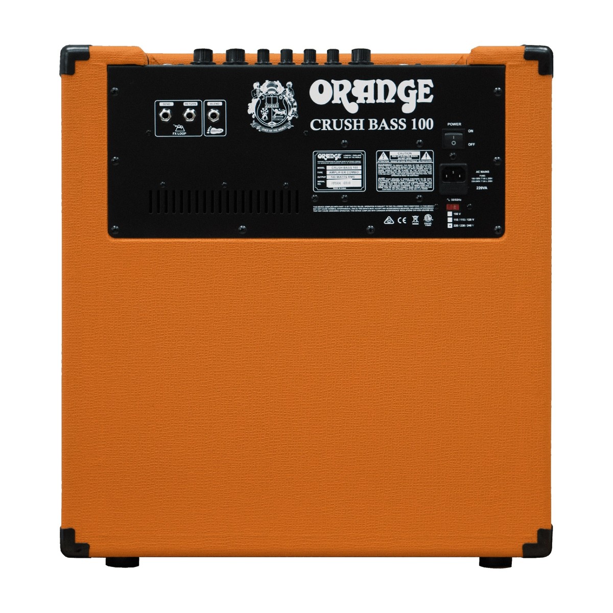 Orange Crush Bass 100 1 x 15-inch 100-watt Bass Combo Amp — view 5