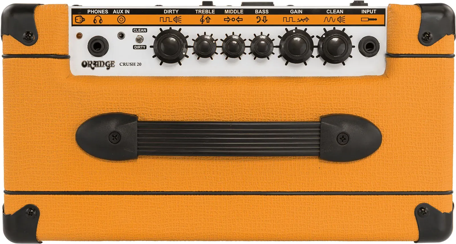 ORANGE 20WATT CRUSH GUITAR AMP — view 3
