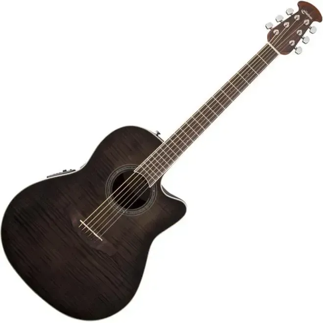Ovation Celebrity Standard Exotic CS24P-TBBY Mid Depth - Transparent Black Burst — view 2