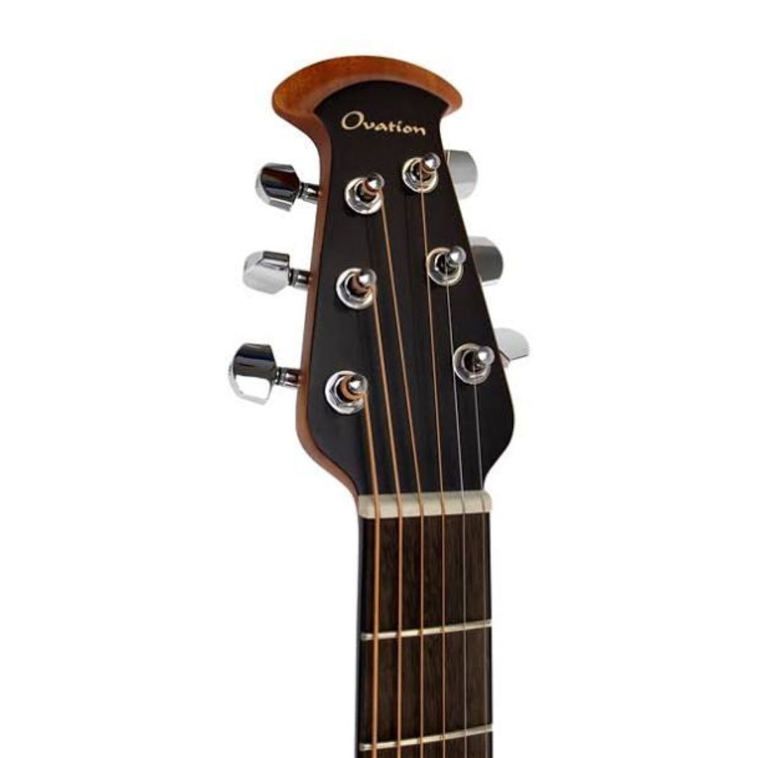 Ovation Elite Celebrity Acoustic-electric Guitar – Ruby Red — view 6