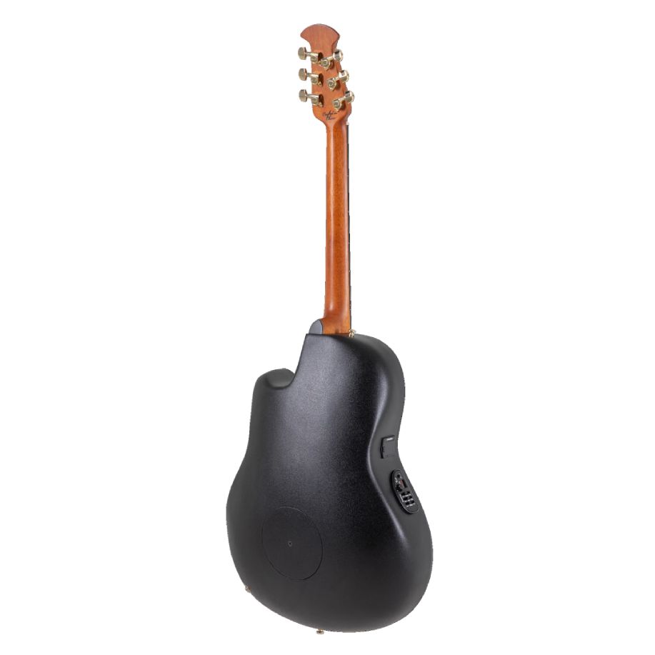 Ovation Celebrity Elite Plus CE44P-FKOA Mid-Depth Acoustic-Electric Guitar – Natural Koa — view 7