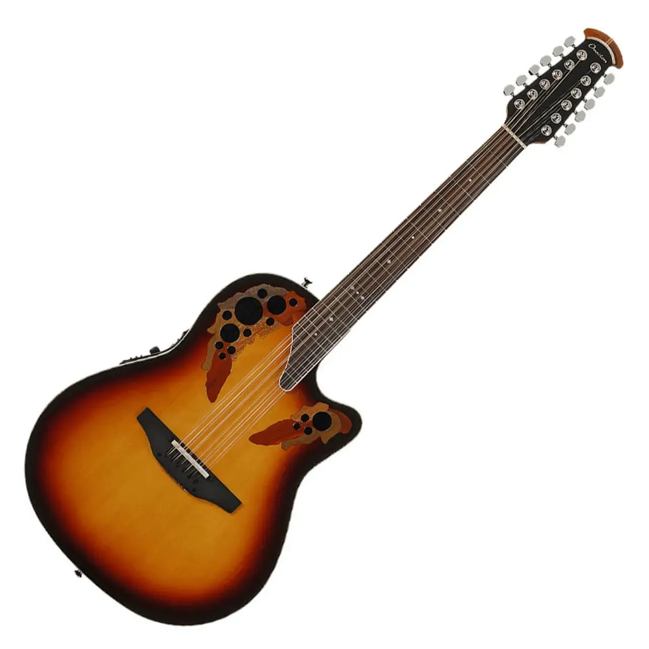 Ovation Timeless Elite 12-String 2758AX-NEB Deep Contour - New England Burt — view 2