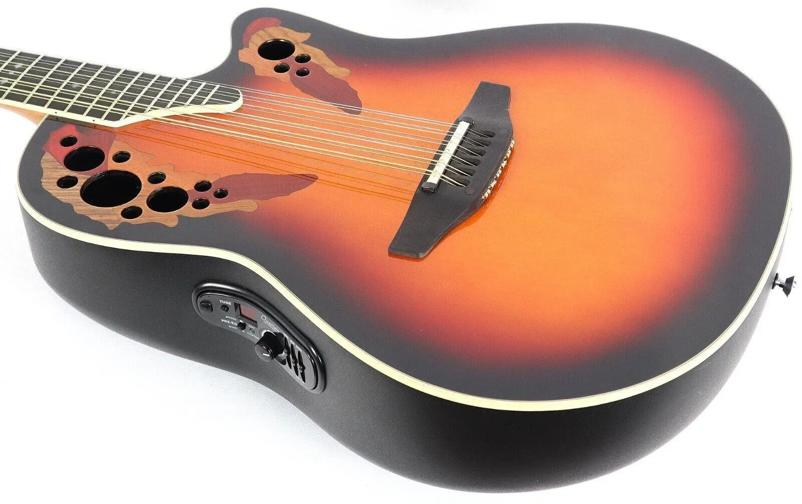 Ovation Timeless Elite 12-String 2758AX-NEB Deep Contour - New England Burt — view 3