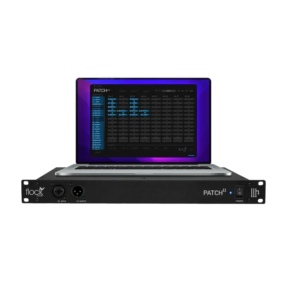 Flock Audio Patch LT 32-point Digitally Controlled Analog Patchbay — view 3