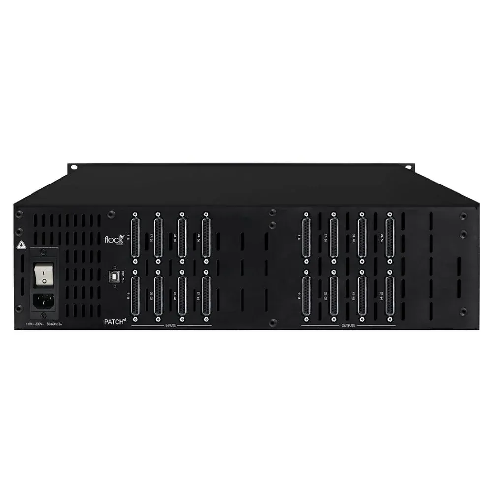 Flock Audio Patch VT 128-point Digitally Controlled Analog Patchbay — view 2