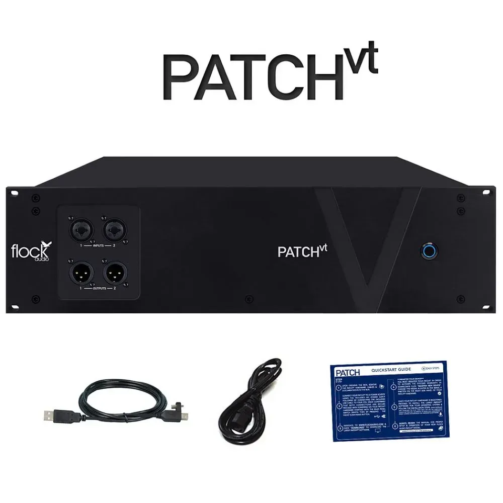 Flock Audio Patch VT 128-point Digitally Controlled Analog Patchbay — view 4