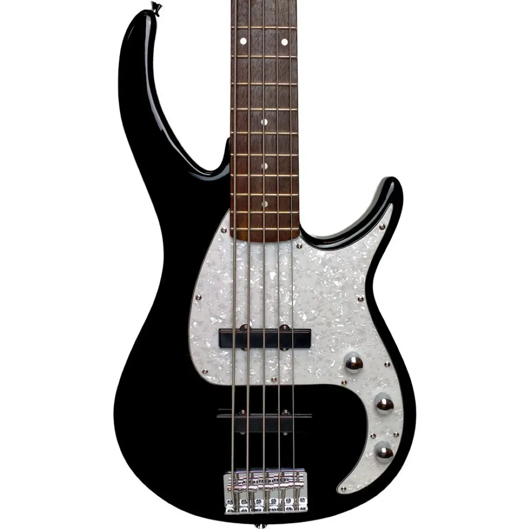 Peavey Milestone BXP 5 Electric Bass Guitar – Black — view 1