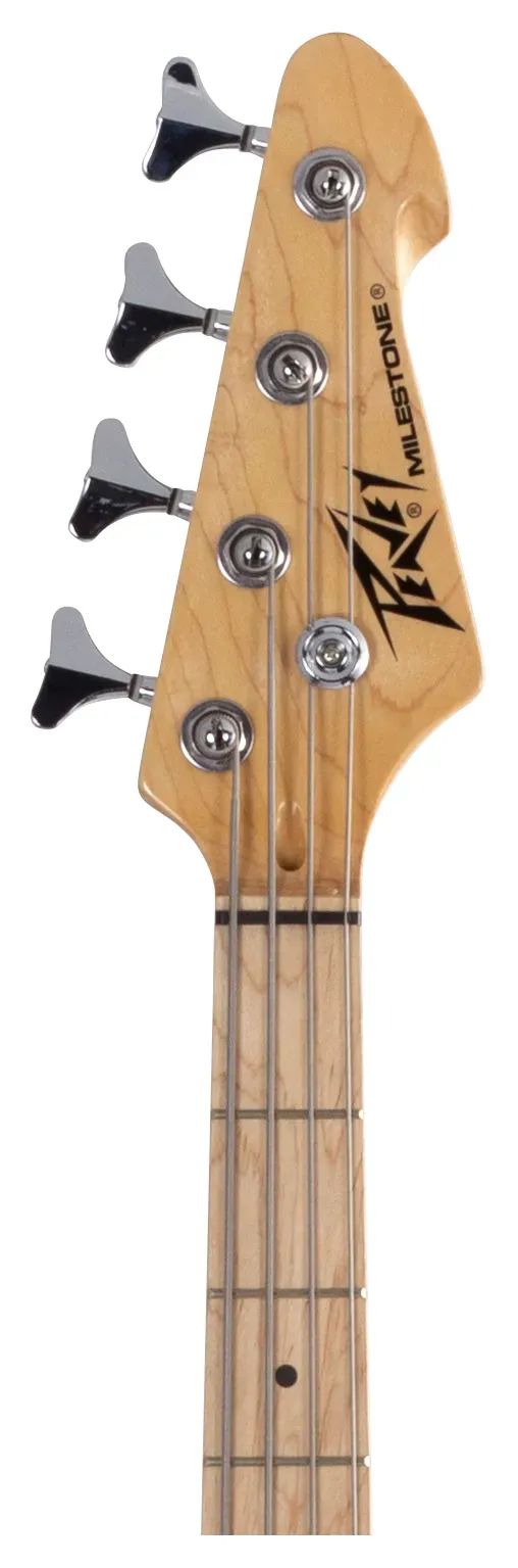 Peavey Milestone Series 4 String Bass Guitar – Natural — view 4