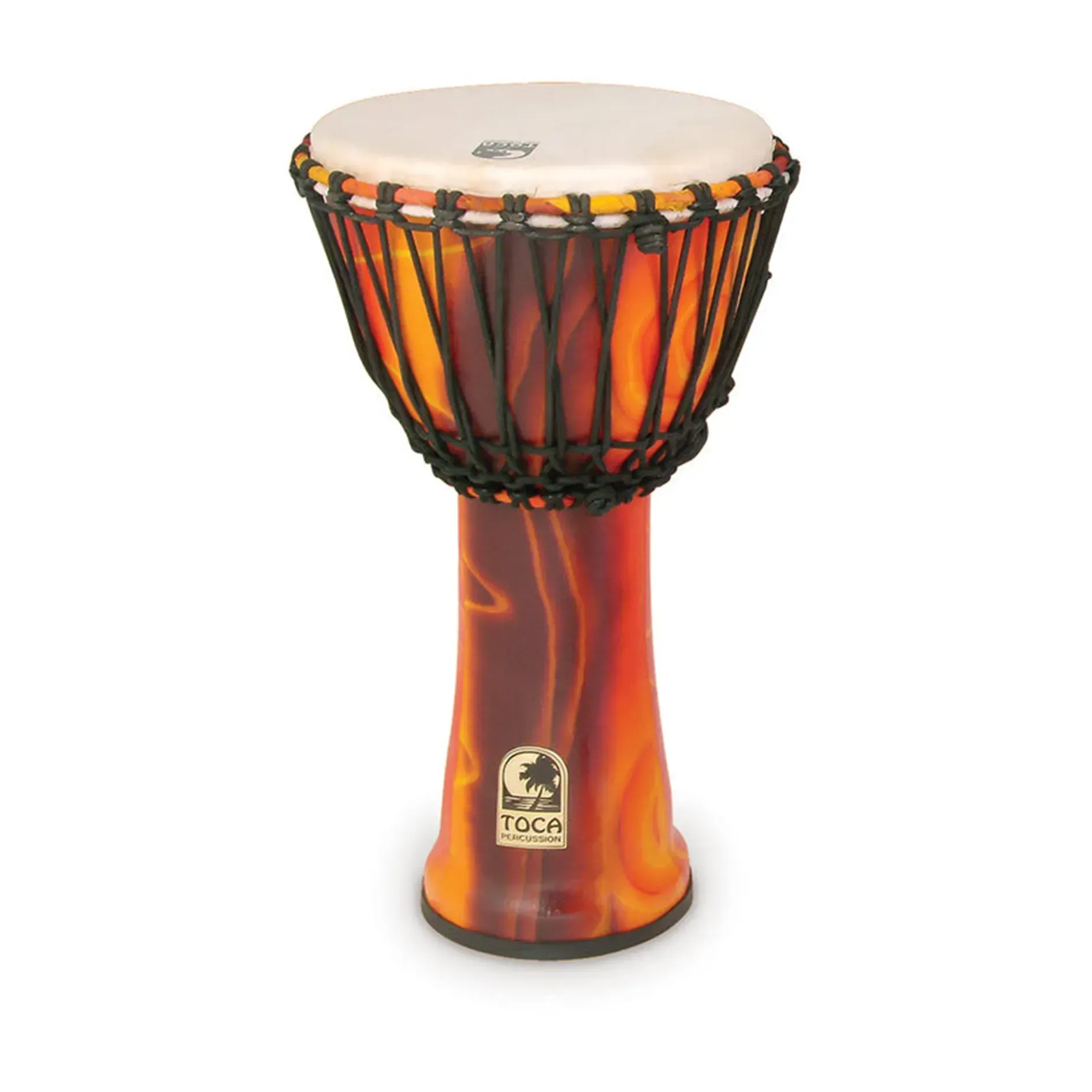 Toca Freestyle 12 inch Rope Tuned Djembe Fiesta
