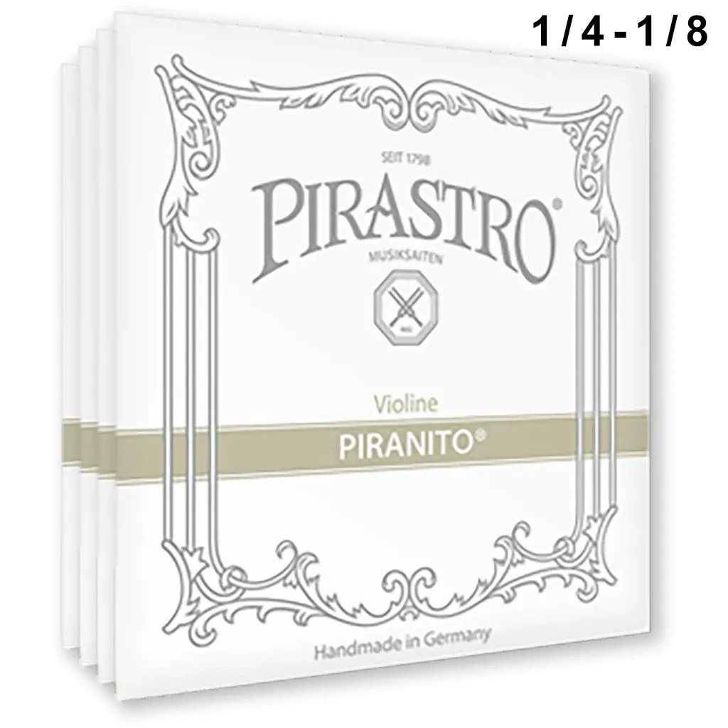 Pirastro Piranito Violin String Set 1/4-1/8