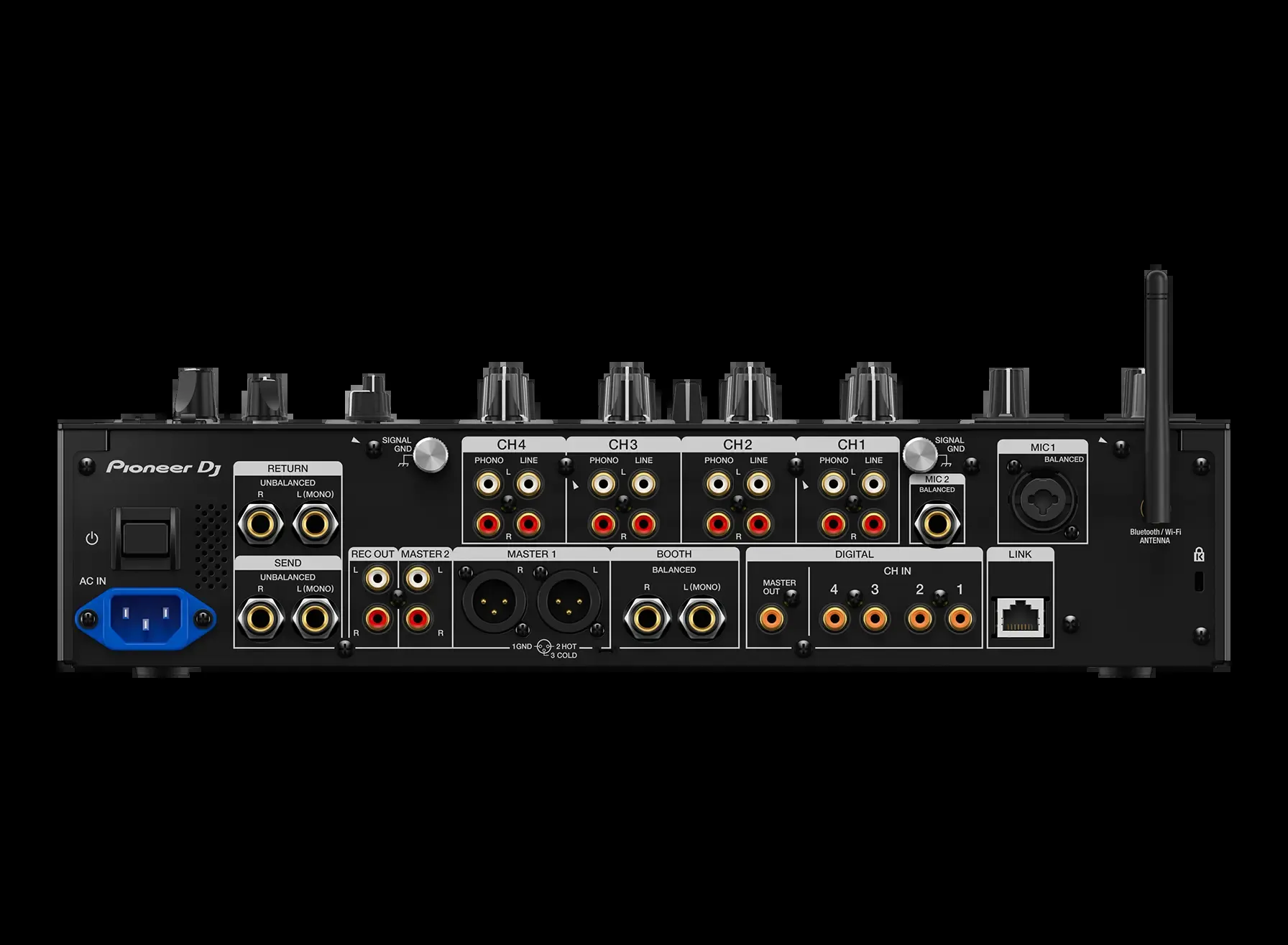 Pioneer DJ DJM-A9 4-channel DJ Mixer — view 4