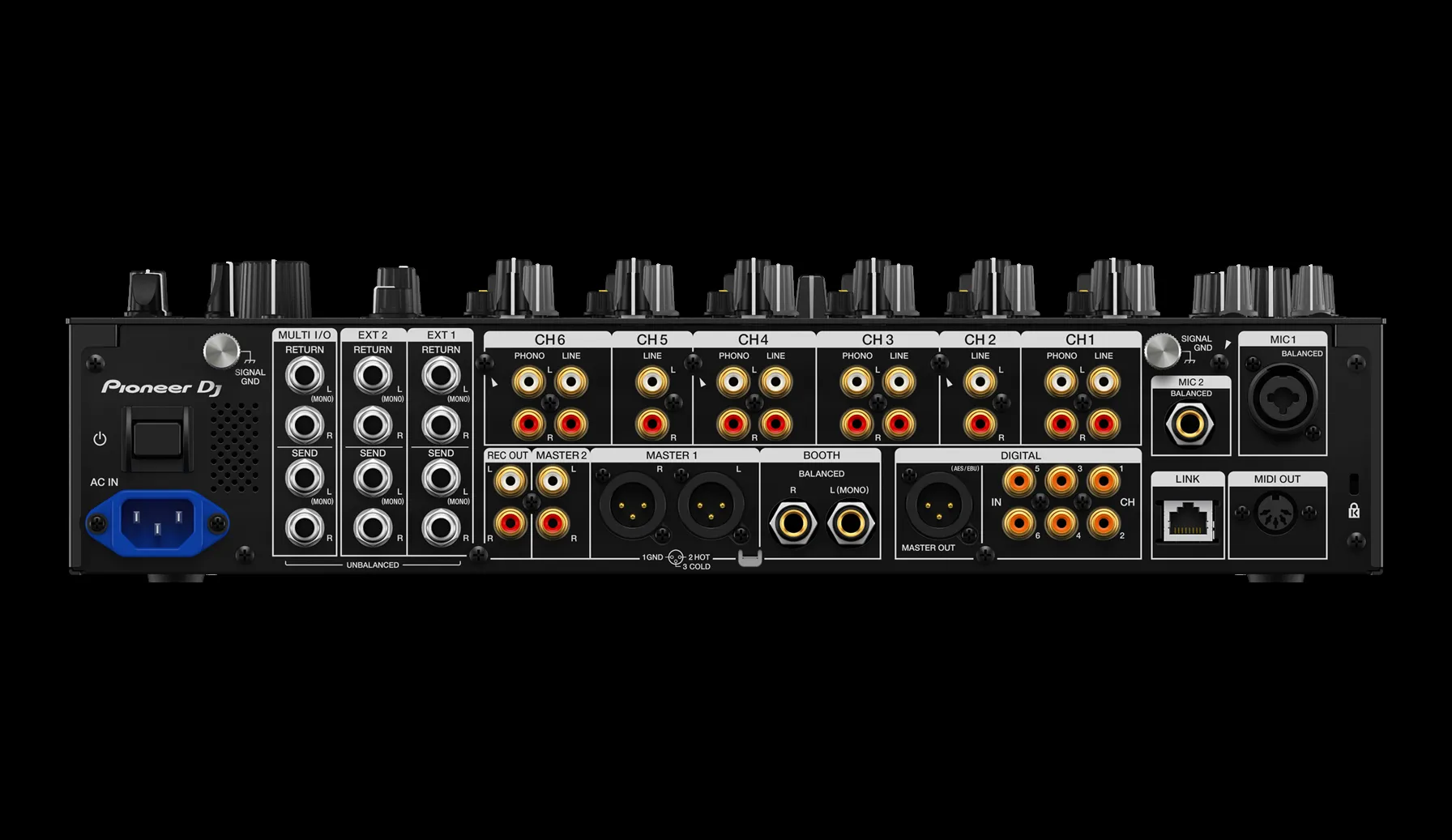 Pioneer DJ DJM-V10 6-channel DJ Mixer — view 4