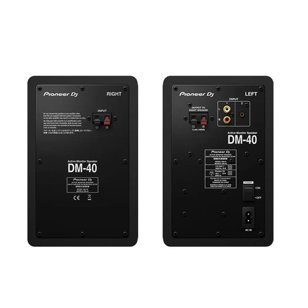 PIONEER MONITOR DM40 (PAIR) — view 2