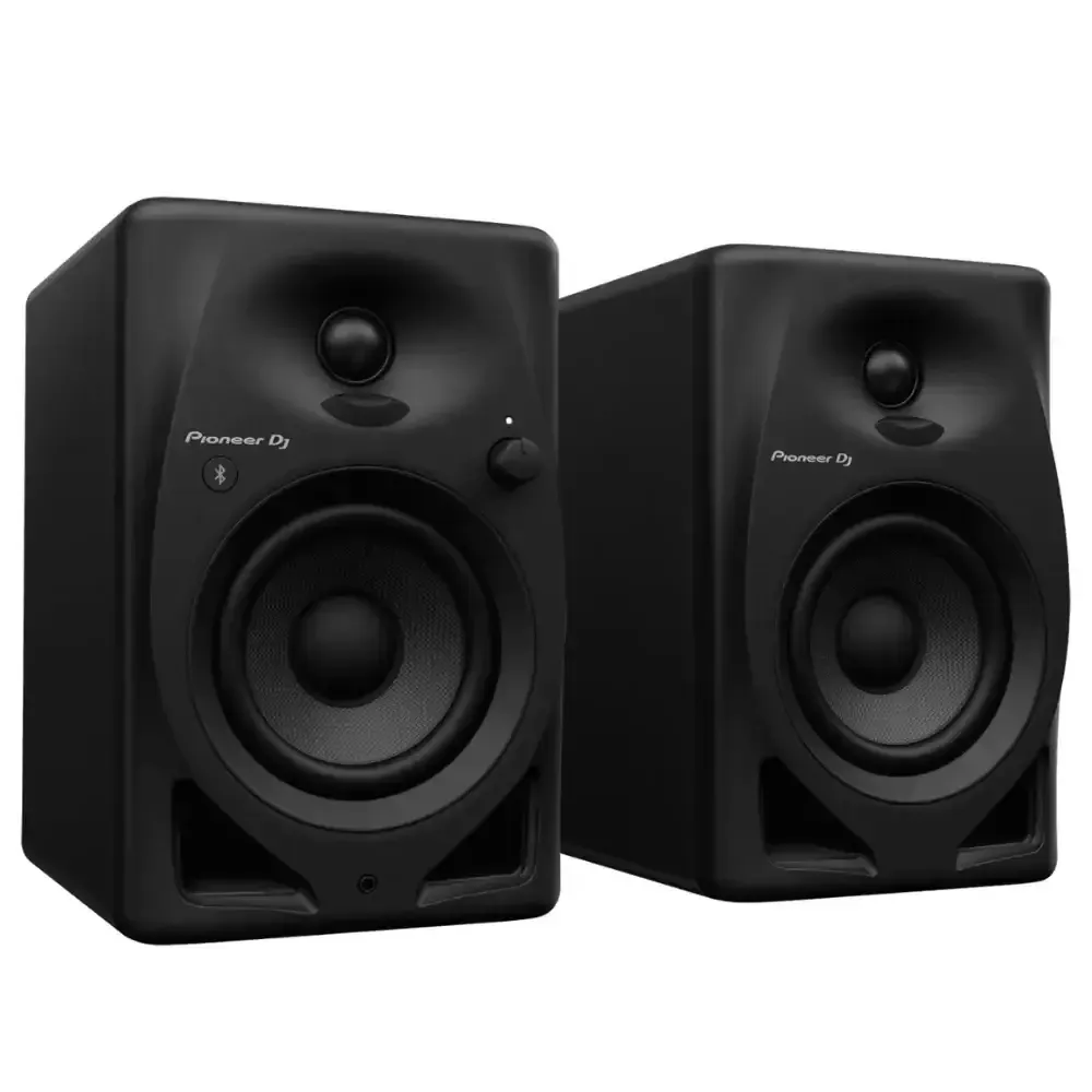 Pioneer DJ DM-40D-BT 4-inch Desktop Active Monitor Speaker with Bluetooth - Black