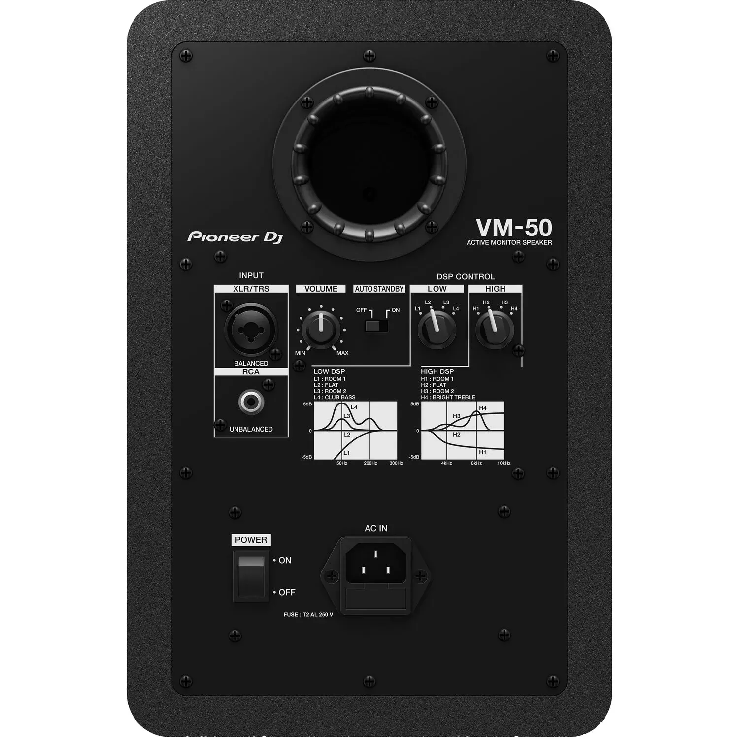 Pioneer DJ VM-50 5.25-inch Active Monitor Speaker (Pair) - Black — view 2