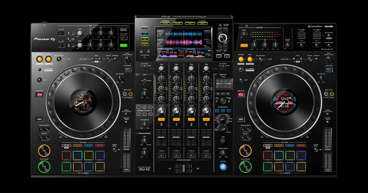 Pioneer DJ XDJ-XZ Digital DJ System + Headphones — view 2