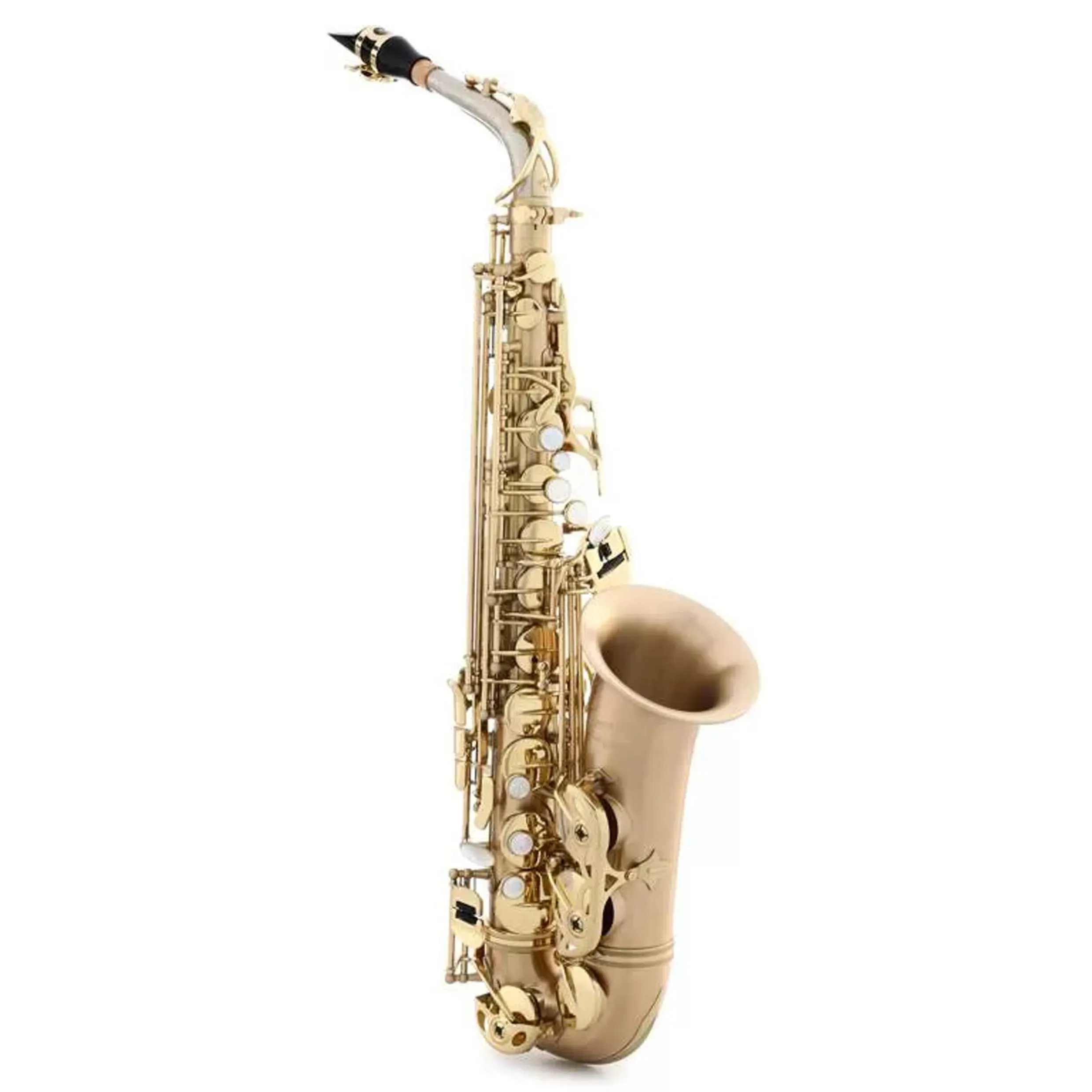 P. Mauriat Le Bravo Alto Saxophone - Gold Brass Matte