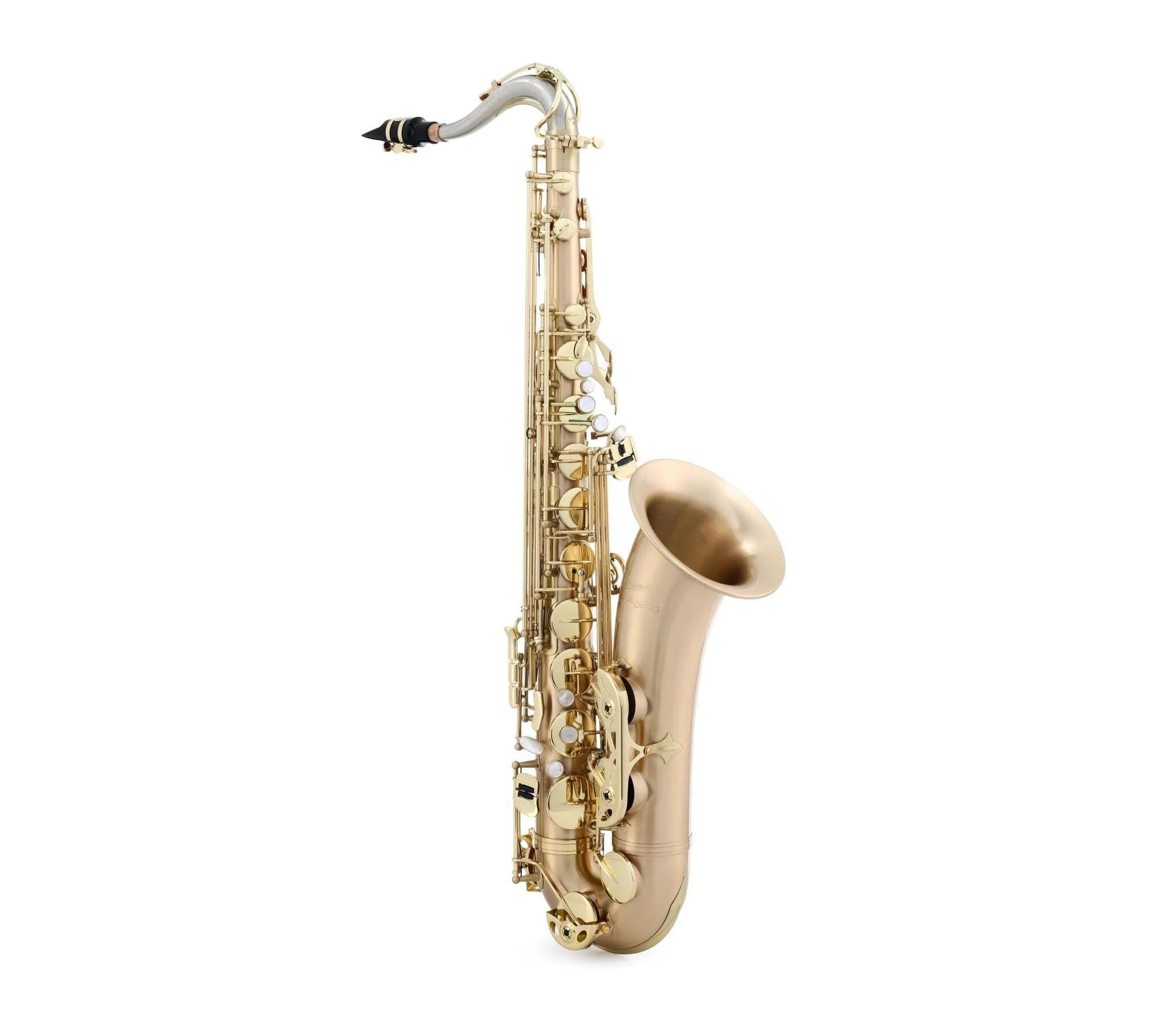 P. Mauriat Le Bravo Tenor Saxophone – Gold Brass Matte Body