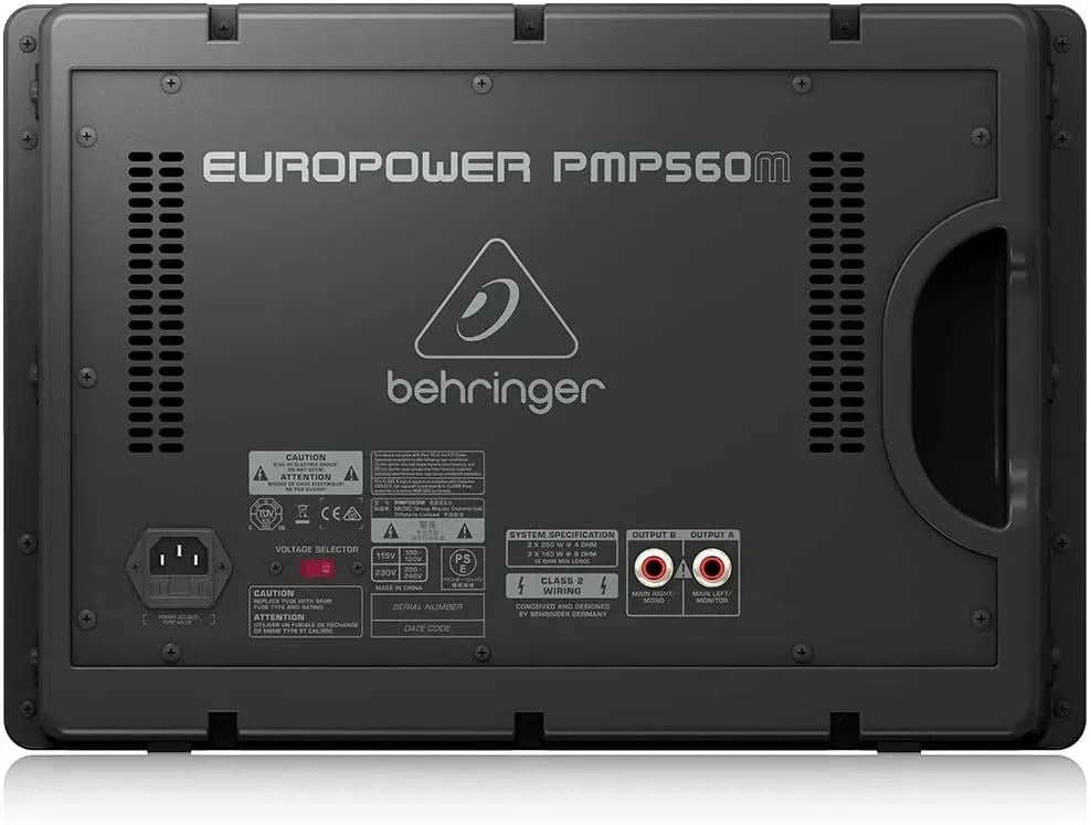 Behringer Europower PMP560M 6-channel 500W Powered Mixer — view 3