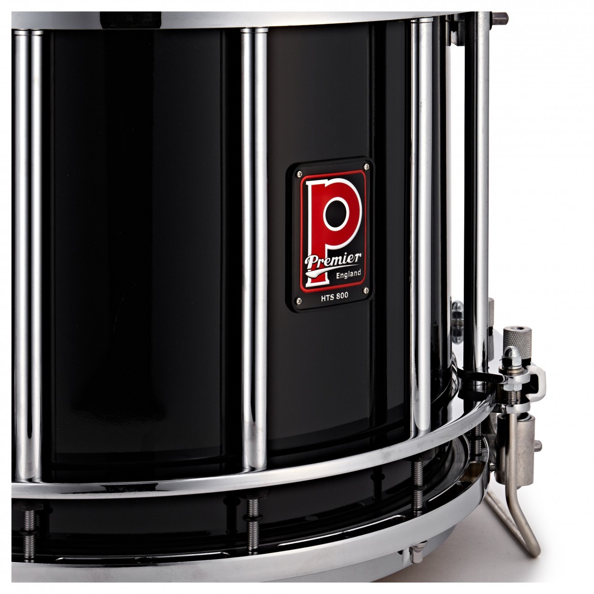 Premier Marching HTS 800 14 x 12 inch Snare Drum – Ebony — view 2
