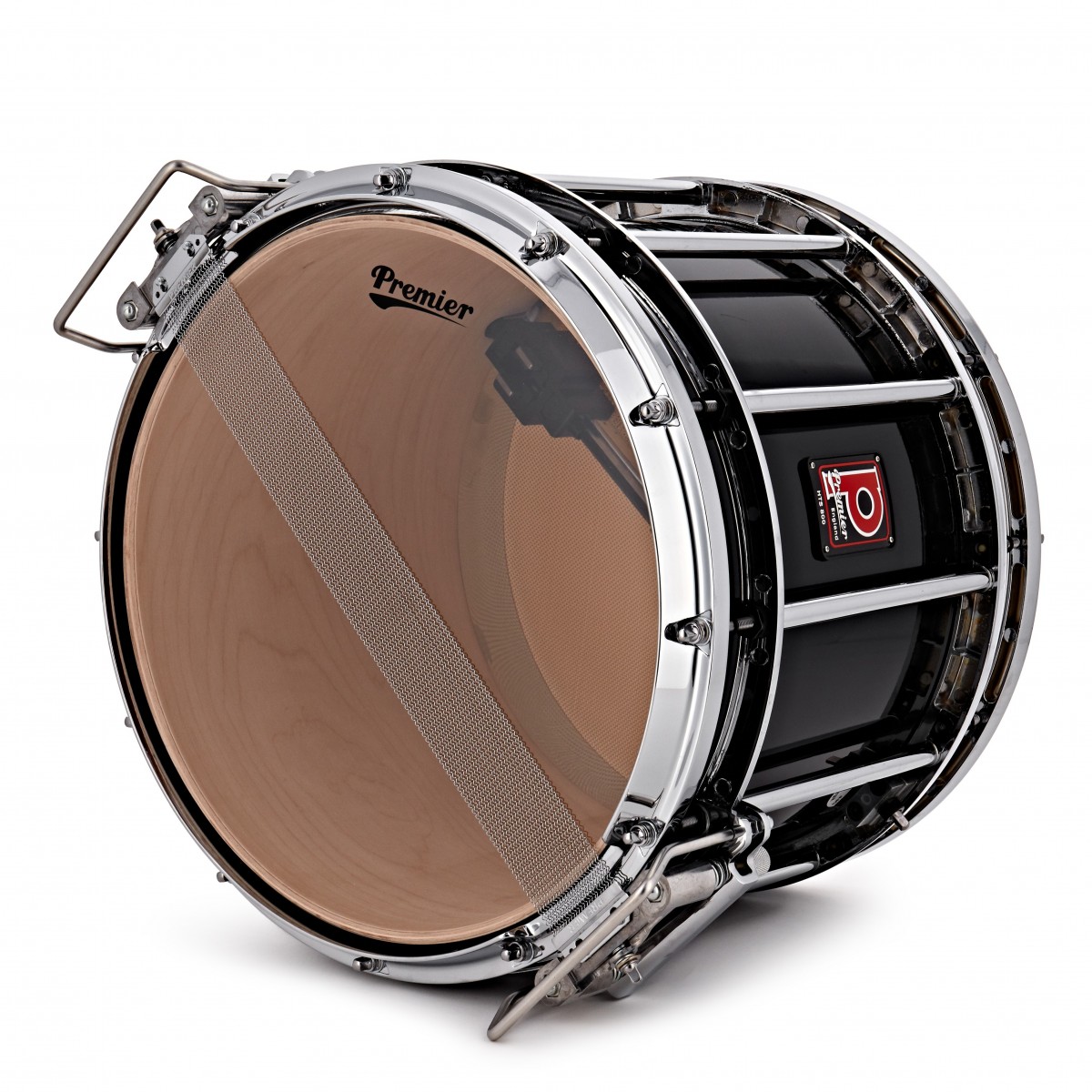 Premier Marching HTS 800 14 x 12 inch Snare Drum – Ebony — view 4