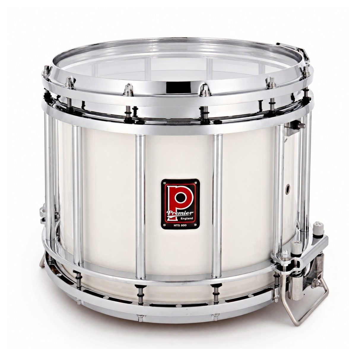 Premier Marching HTS 800 14 x 12 inch Snare Drum – Ivory