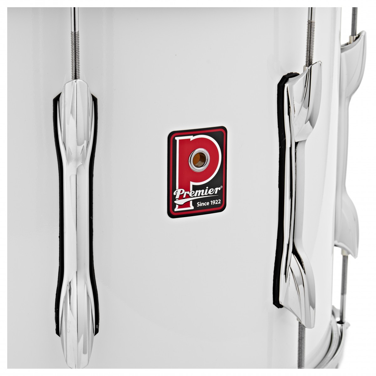 Premier Marching Traditional 16 x 12 inch Tenor Drum – White — view 3