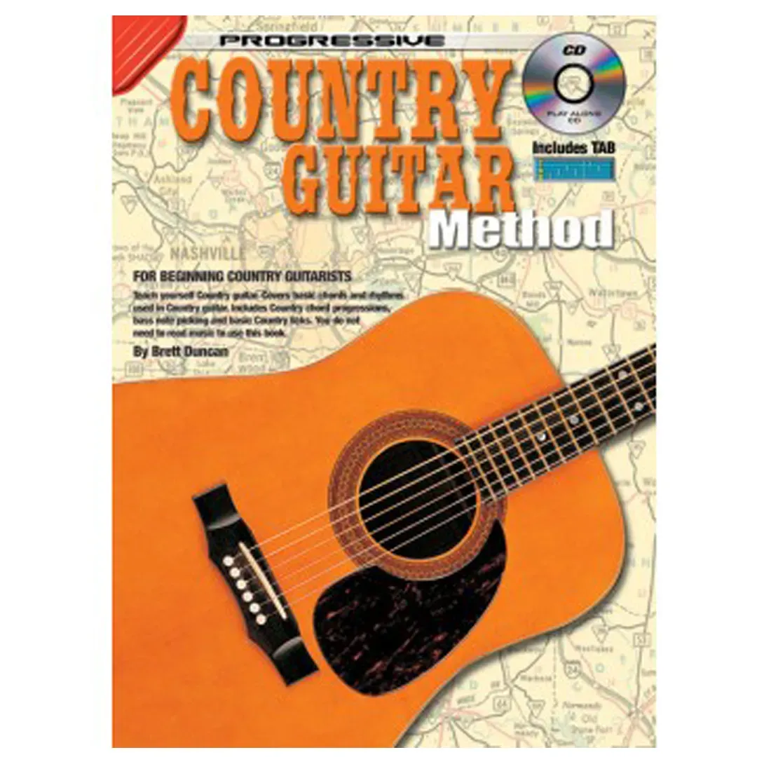 Progressive Country Guitar Method- Brett Duncan +CD — view 1