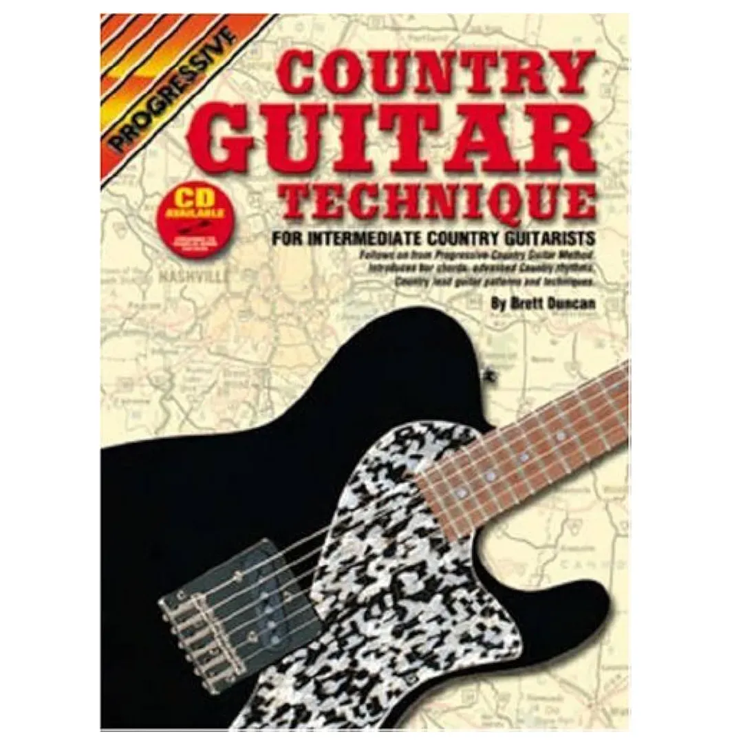 Progressive Country Guitar Technique- Brett Duncan +CD — view 1