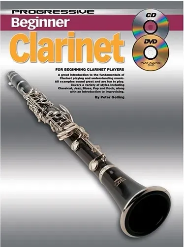 Progressive Beginner Clarinet Bk/CD & DVD